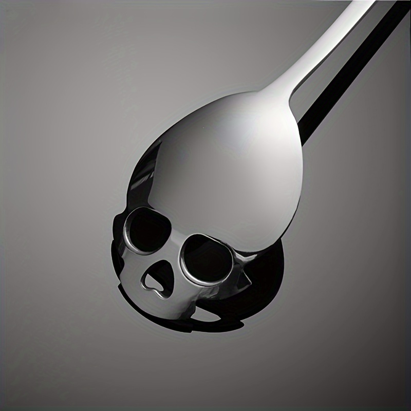 

-shaped Stainless Steel Spoon - Multifunctional Kitchen & Dining Utensil For , Coffee, Desserts & More - Unique Gift Idea