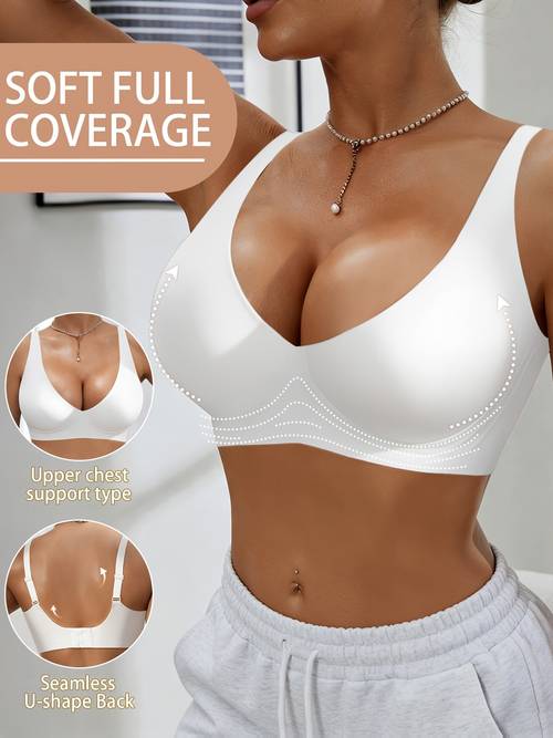 wire free push filled bra with full coverage breast beige nude tones hand washable cups for small bust no underwire padding suitable for a c cup