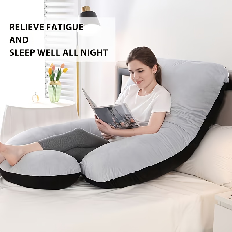 New U-shaped Ergonomic Body Pillow for Fatigue Relief and Posture Support