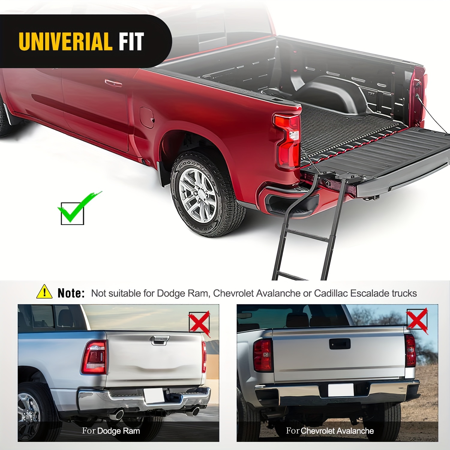 2 Adaptateurs Auto Universels En Aluminium – Anti-poussière Et Facile à Installer Pour Voiture, Camion, Fourgon