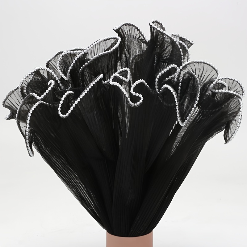 E-shop 28cm* Perlenwellen-Spitze Blumenstrauß DIY Backzubehör Kuchenverpackungsmaterial Muttertagsgeschenk Dekor