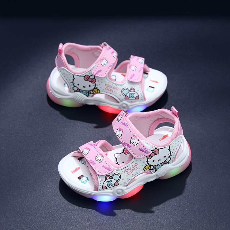 Sandales Fille, Chaussures à talon Ballerine Princesse Enfant Rose pour