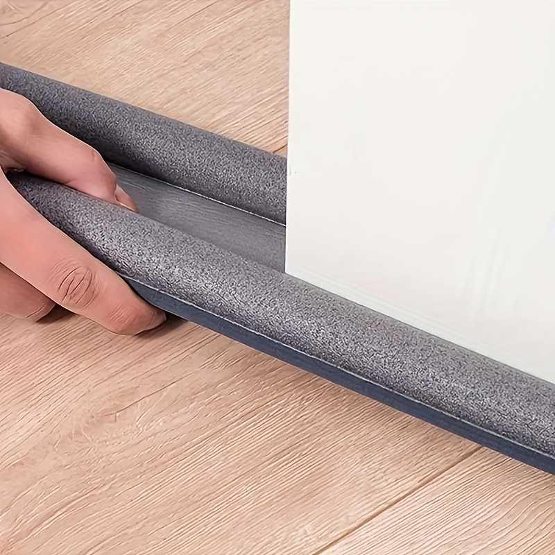 TEMU 1pc, Multifunctional Door Seal Strip - Soundproofing, Waterproof, Insect Repellent, Dustproof Foam Tape