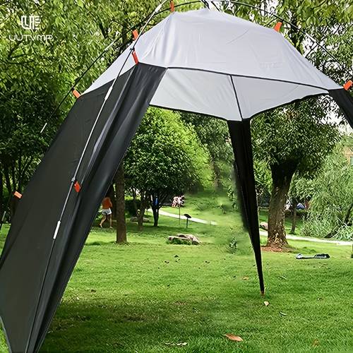 outdoor strand sonnenschutz zelt ohne , tragbarer angel sonnenschutz markise, reise strandzelt, camping und wildcamping sonnenschutz dreieck zelt, dreieck zelt outdoor sonnenschutz schuppen
