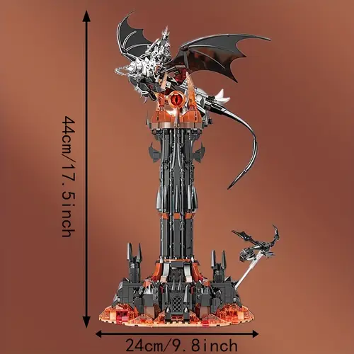 997pcs building blocks dragon set creative architecture stem plug in building blocks christmas birthday gift toy