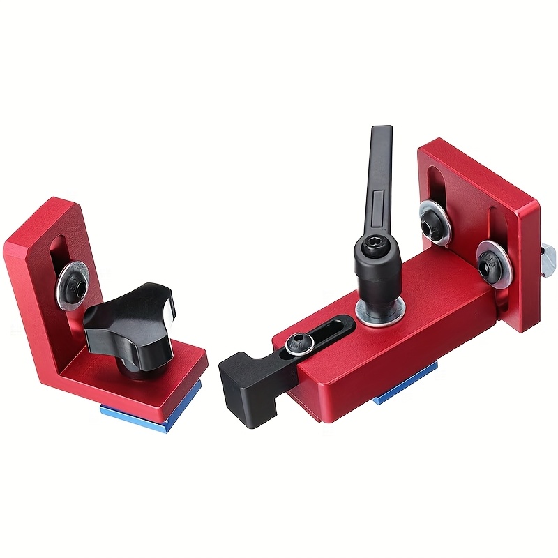 TEMU 2 pezzi/Set per a T fissato per angolazione per a T da 30/45, limite per a T, utensili per da lavoro per la lavorazione del legno