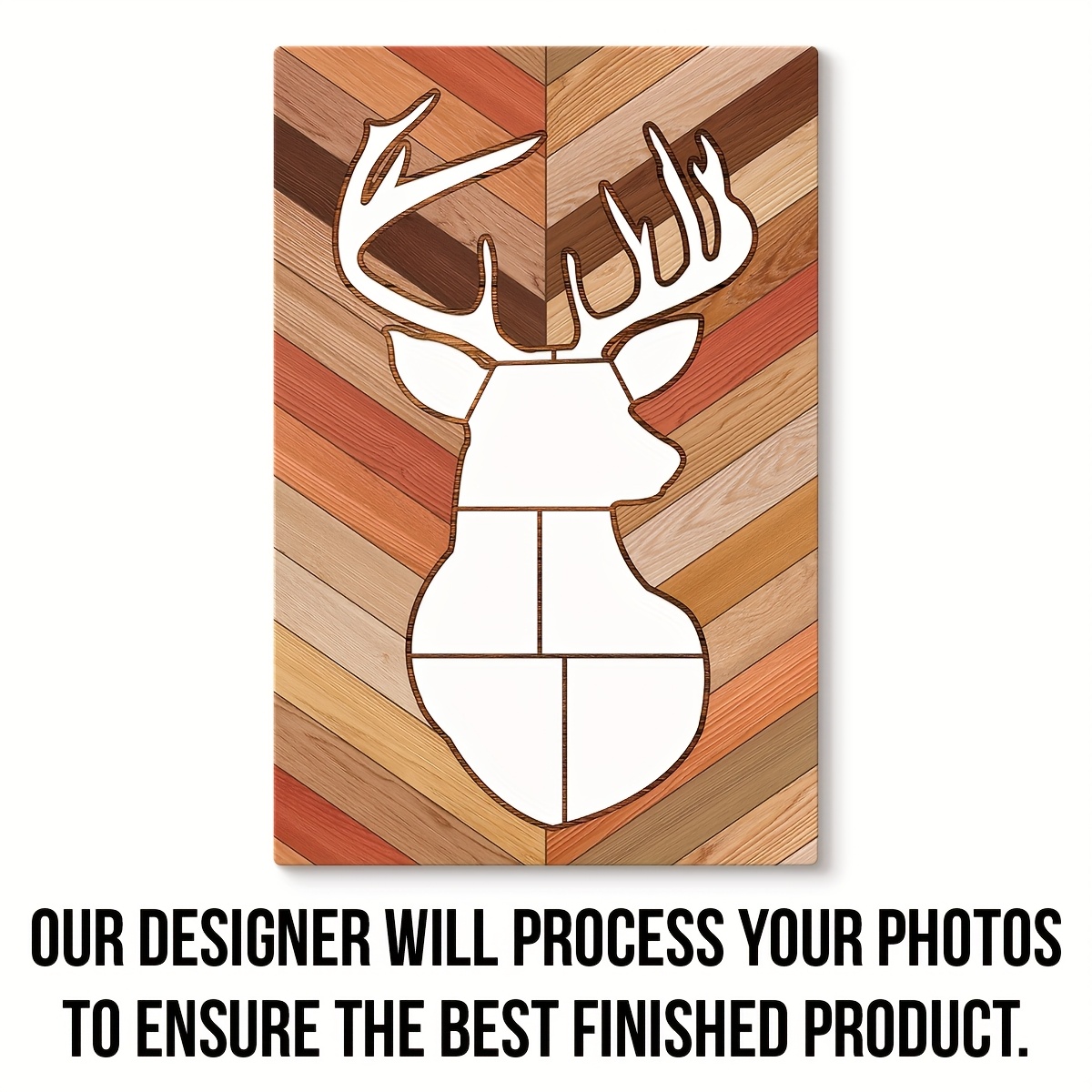 TEMU Personalized Deer Hunting Memories - Custom Hunting Collage Canvas - Hunting Dad, Gift For Dad, Deer Hunting Gift, Best Gift Ideas