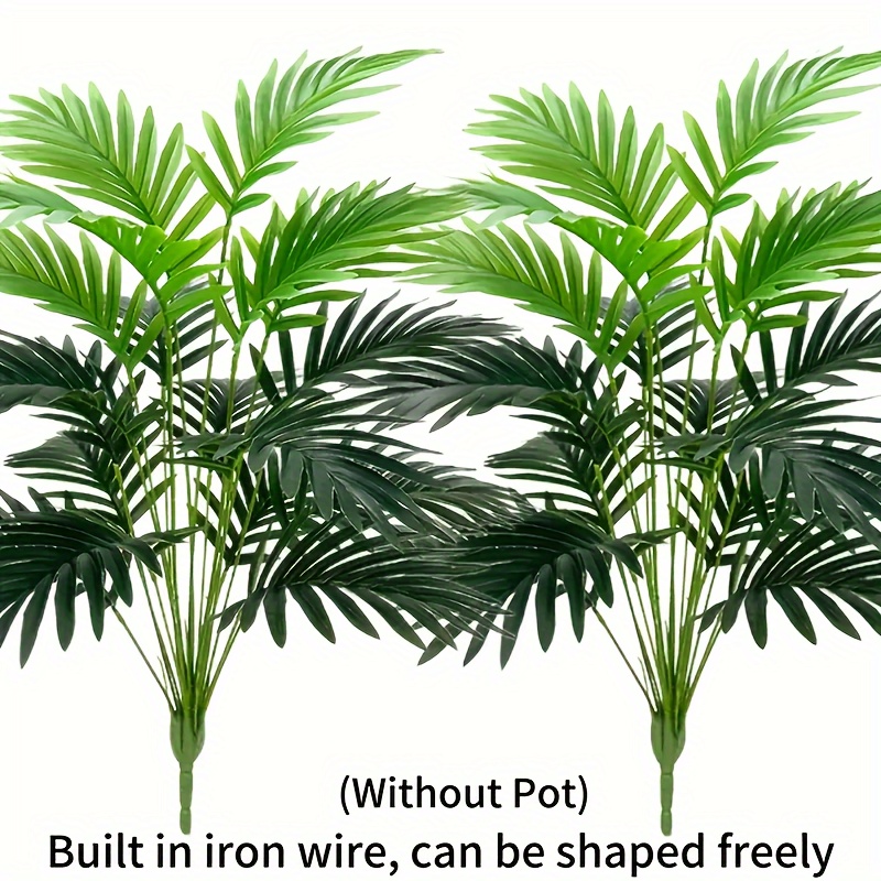 TEMU 2- Style Artificial Trees Touch Monstera - Plastic Plants For Indoor/ Decor, For , , - For Thanksgiving, Hanukkah, Easter, Graduation