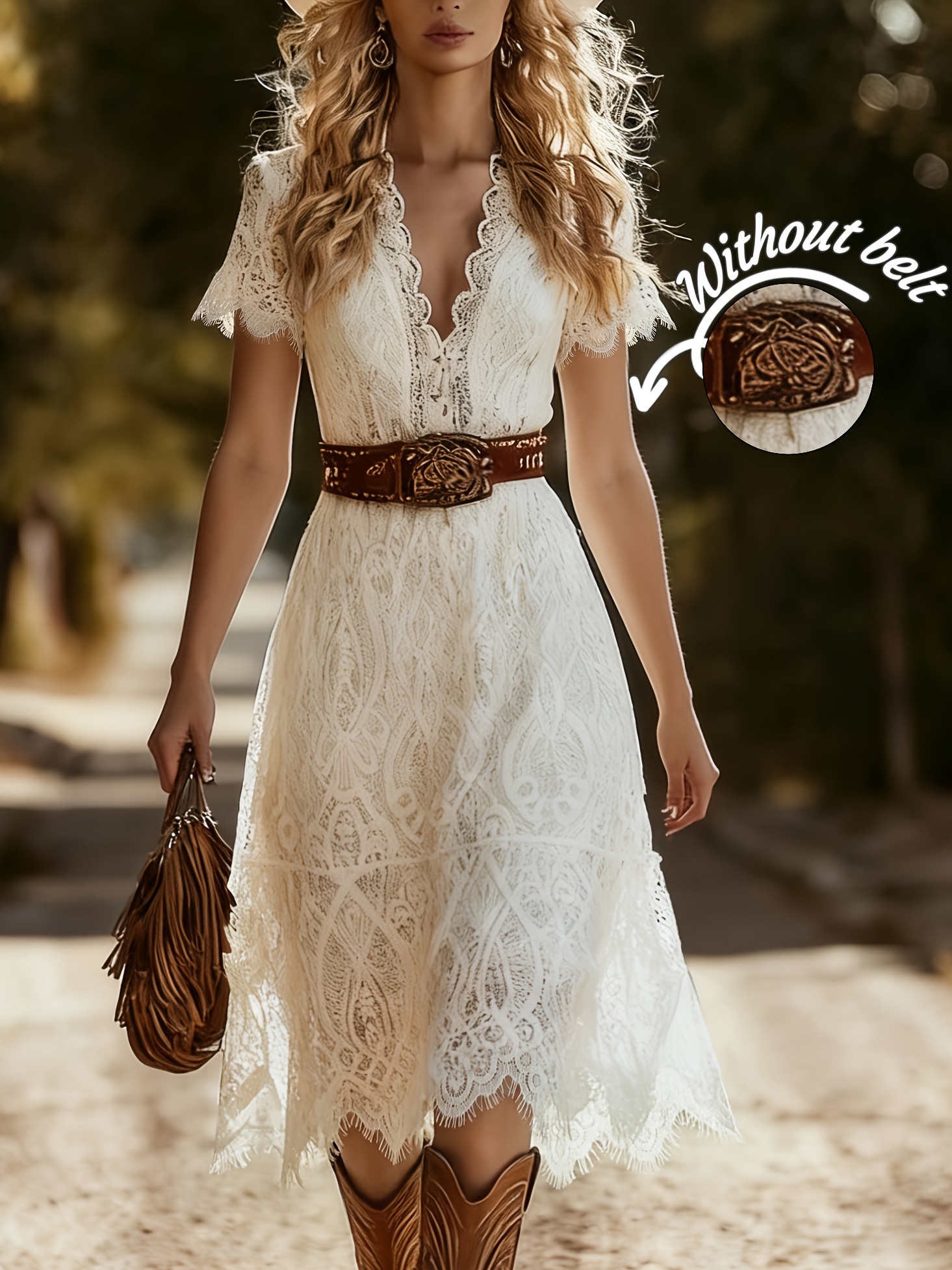 womens boho dresses sold on Temu United States