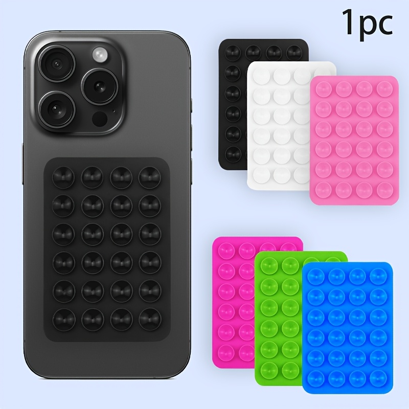 

1pc Silicone Suction Cup Mobile Phone Suction Cup Square Single-sided Mobile Phone Suction Cup 24pcs Suction Cup Mobile Phone Holder Suction Cup