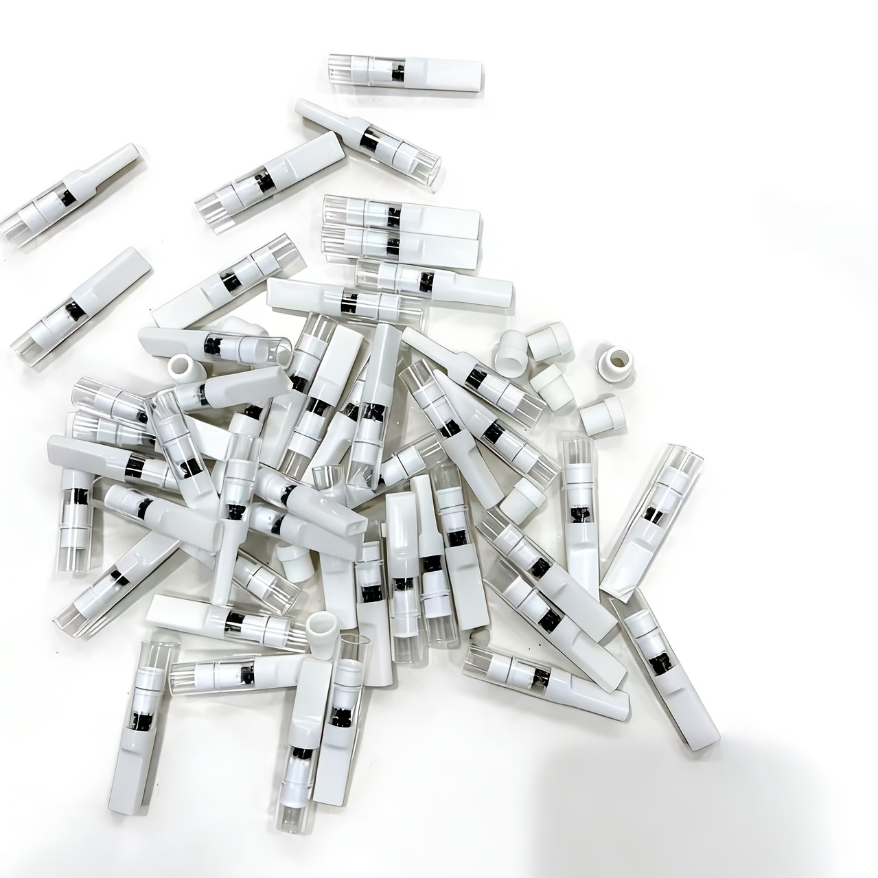 elementbilde hvit flerbruksfiltertilbehør - alt-i-ett tykk/tynn design gaveeske, flerbruks, plassbesparende, enkel å bruke,  , helsevennlig filtertupp, valgfri, ergonomisk, kompakt og praktisk, gave til far, unisex, 100 stk - 20 stk alternativer tilgjengelig