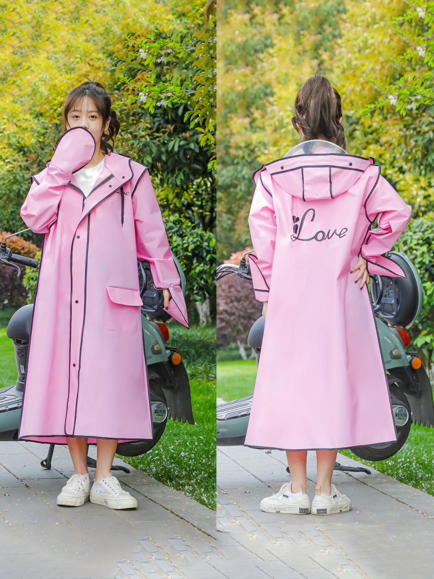 1pc non-disposable adult raincoat wholesale windproof and high