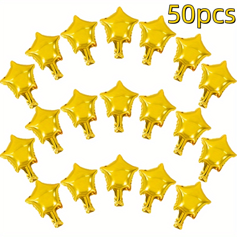 50pcs Sparkle Balloons For Weddings, Birthdays, Gender Reveals & Special Occasions, Fun Party Decoration Balloons, Game Activity Gifts, 5 Inches/15cm