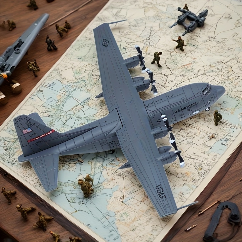 1/144 C-130 HERCULES Transport Aircraft 4D Military Model Collection