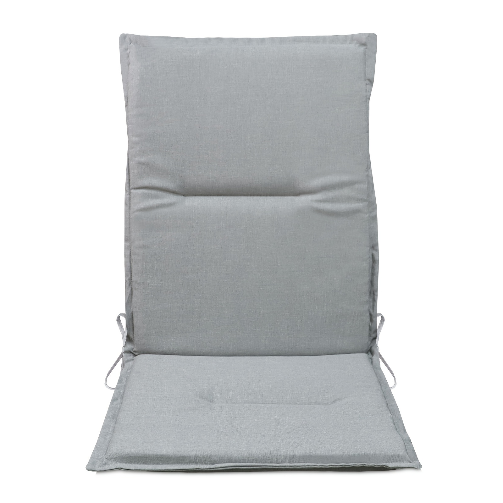 1pc Outdoor/indoor High-back Chair Cushion, Foldable Chair Cushion Office Rocking Chair Seats Cushion With Strap Design Uv Protection Cushion For Living Room Home Decor