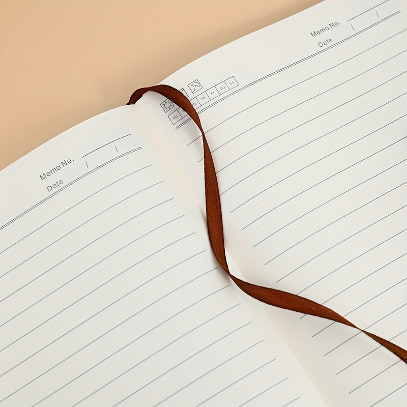 bobo rabbit extra thick a5 notebook vintage   journal with magnetic closure bookmark and   pages in english   college students and professionals   journal vintage style notebook leatherette cover details 8