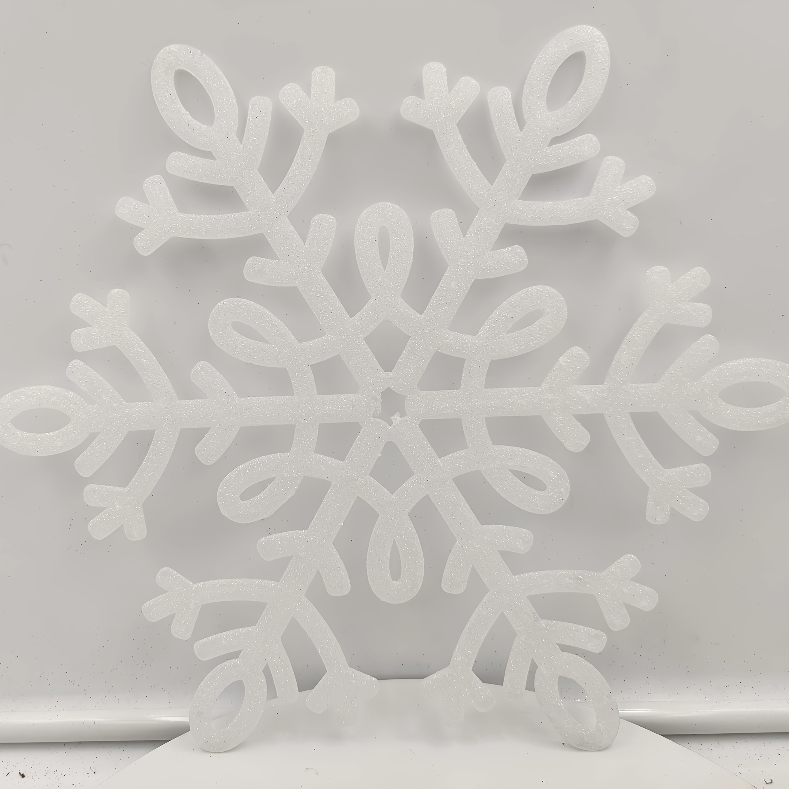TEMU Paquete de 5 adornos de navideños, colgantes de plástico de 12 pulgadas, decoraciones versátiles , sin necesidad de electricidad , , y