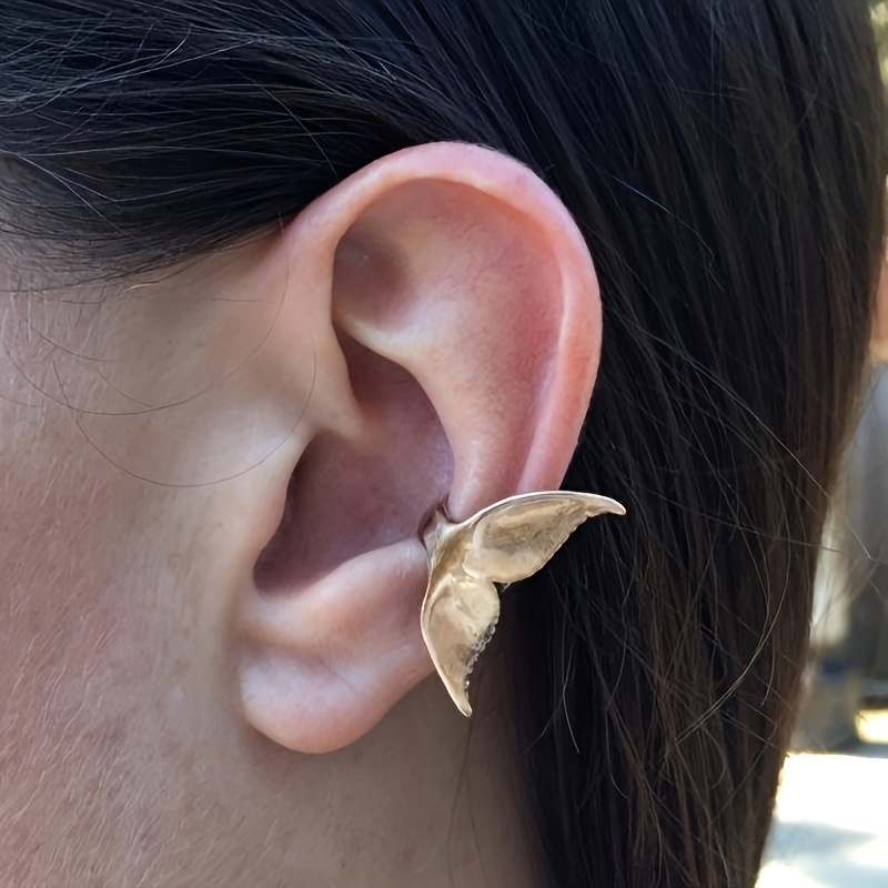 

Boucle d'Oreille Créole Élégante en de Queue de Sirène pour Femmes - Bijoux en Cuivre Vintage, Parfaits pour & les Festivals de Musique