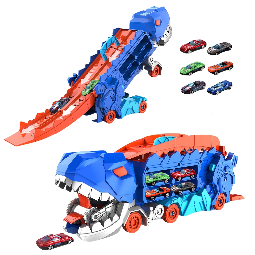 Car Coche Que Se Transforma En Dinosaurio Dinosaurio De Choque - Main Image