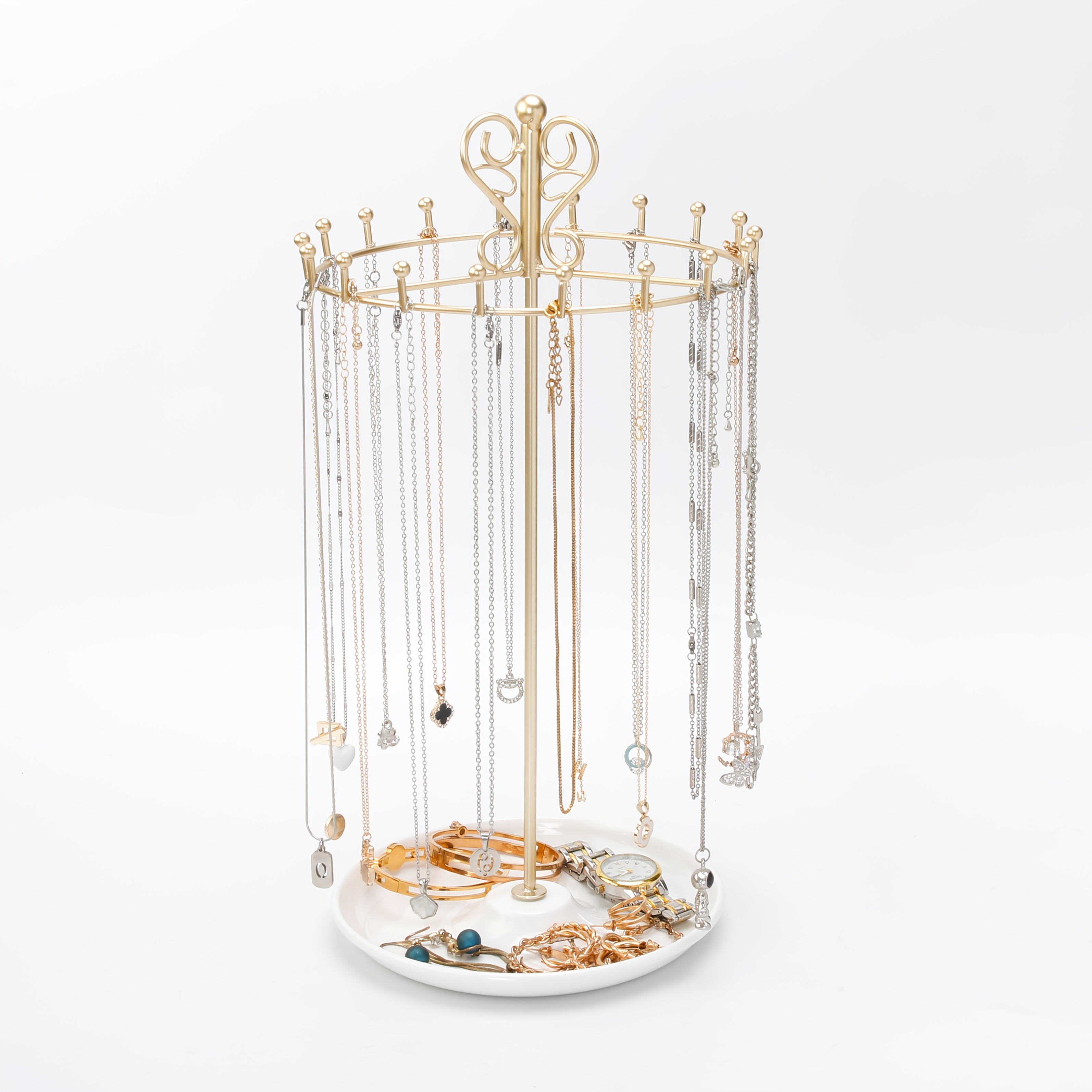 Sturdy Metal Holder Jewelry Display Stand