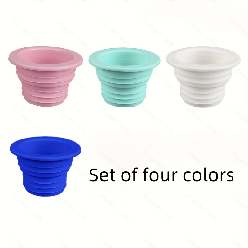 4pcs Household Floor Drain Cover, Washing Machine, Bathroom, Kitchen Pipeline, Sewer Anti-clogging, Insect-proof, And Odor-proof Sealing Ring