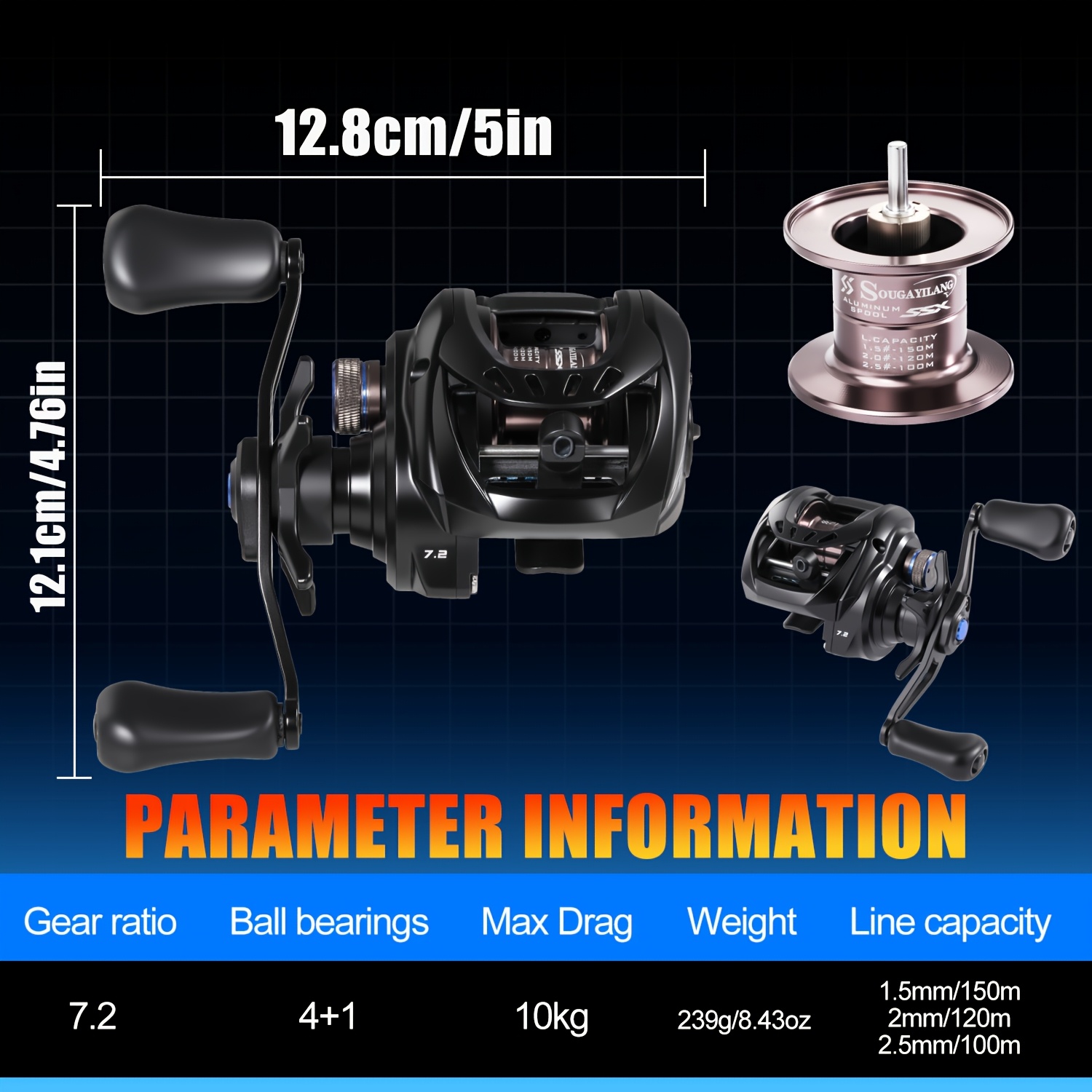 ssx baitcasting fishing reel - Temu