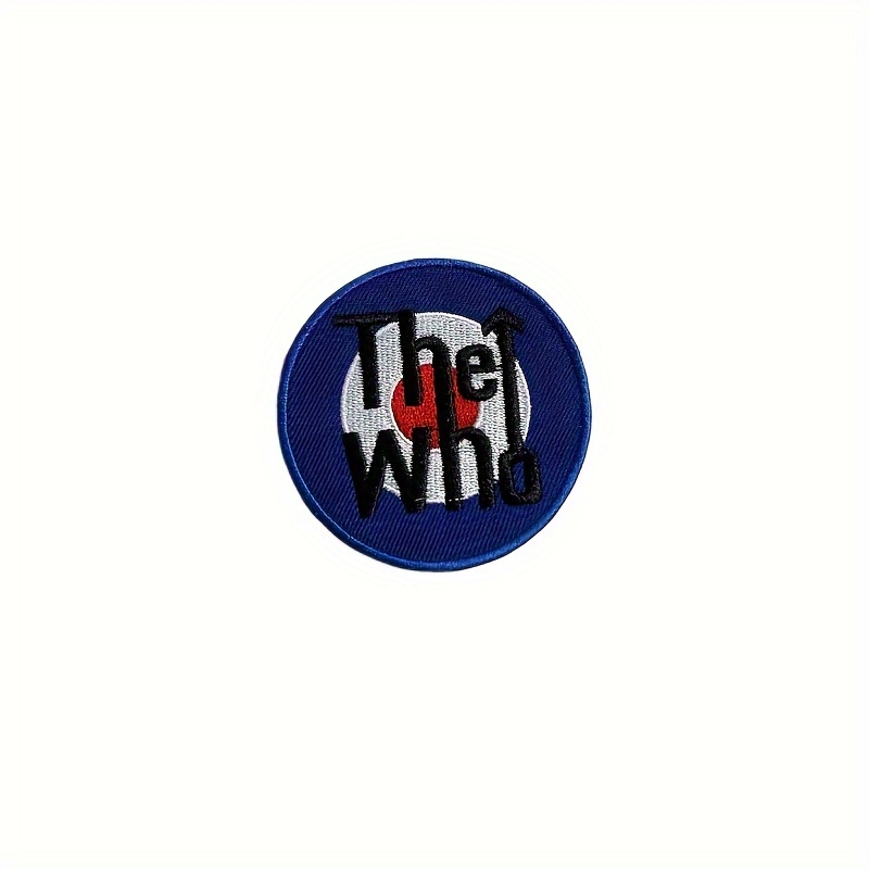 Bestickter 'The Who' Aufnäher – Ca. 38x60 Mm, Zum Aufbügeln Oder Aufnähen, Mit Hitze-Kleberückseite