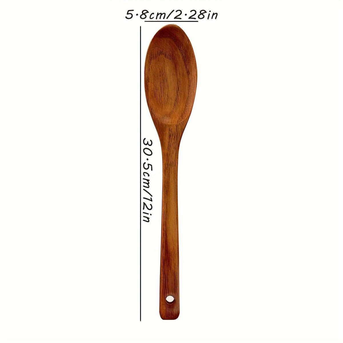 E-shop 1/2/3 Stück Holzschaufel mit langem Griff, Löffel, -Löffel, koreanischer Küche, Holzlöffel zum Rühren, Konfitüre-