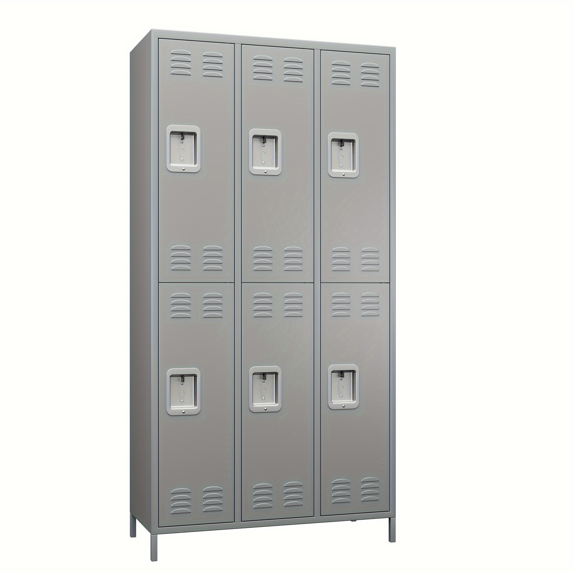 

Suxxan 6 Door Combination Locker, Industrial Double Metal Locker For Schools, Offices, Gyms, Homes And Staff Utility Rooms.