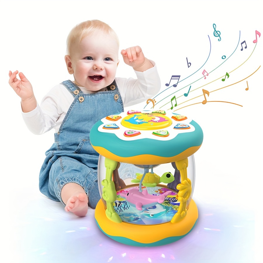 baby toys 12 months ocean projector light musical 12 Temu