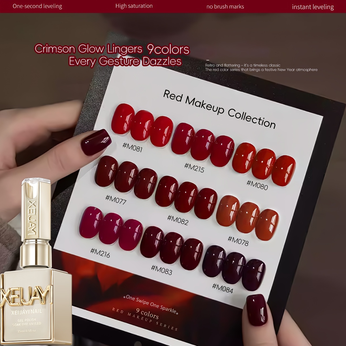 9pcs 15ml Gel Nail Polish Set Semi Permanent Gel Polish Kits All For Manicure Kit Soak Off Led Vernis Nail Art Diy Gift For Women