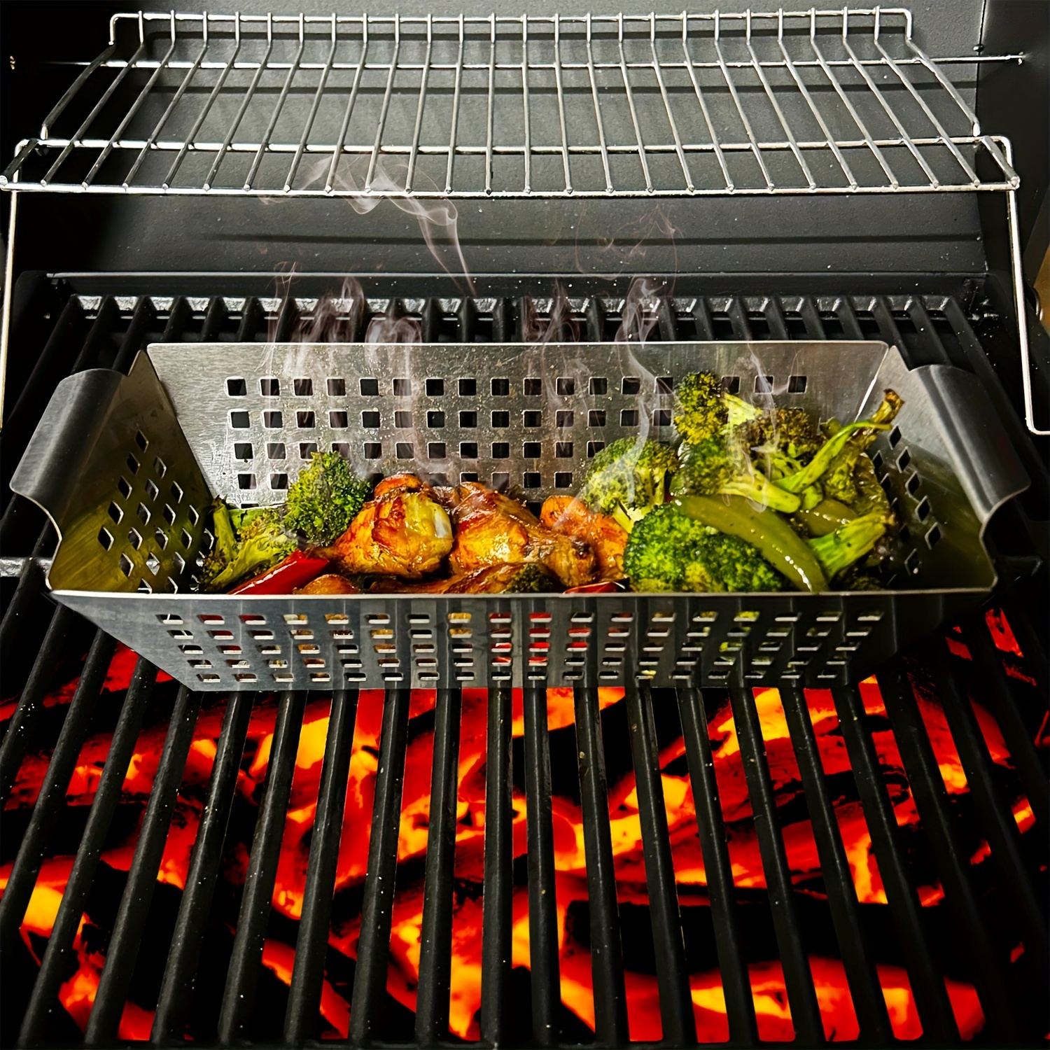 Weber® Grills® Stainless Steel Grilling Basket