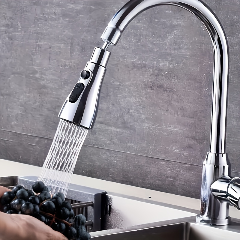 

Upgrade Your Kitchen Sink With This 360° Rotatable Faucet Sprayer Head Nozzle!