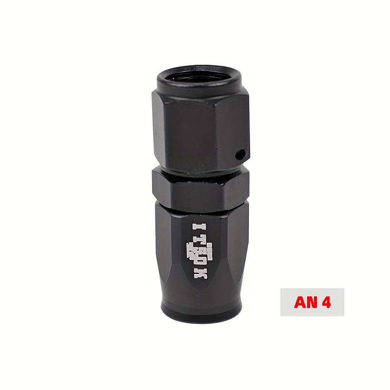 POSENG Aluminum AN Hose End Fitting Adapter - For CPE/PTFE Oil/Fuel Line - Multiple Sizes & Angles