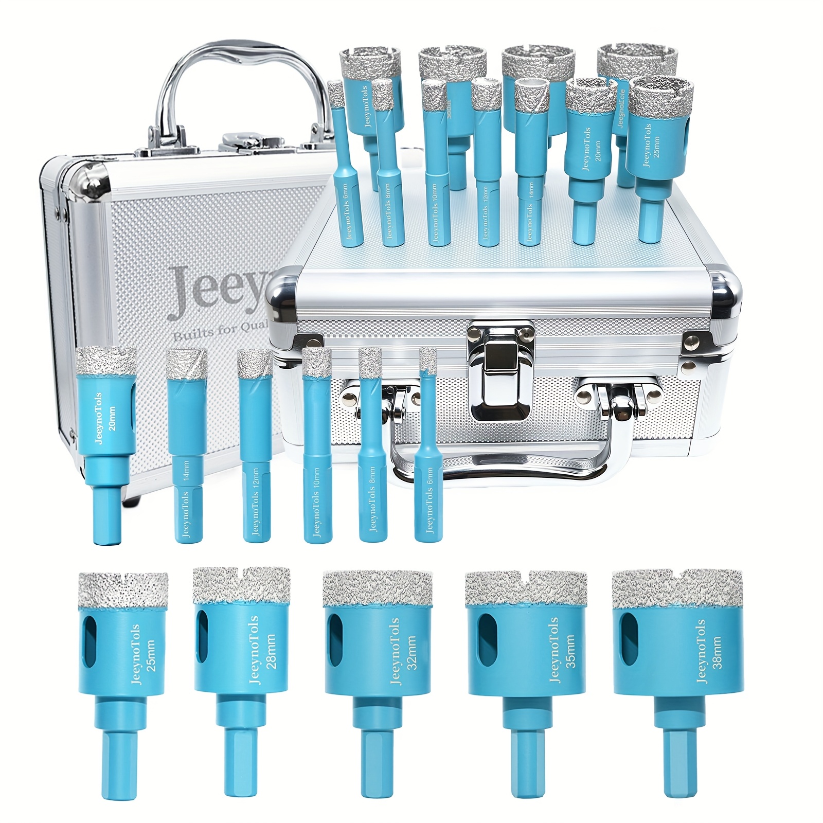 European High-performance Diamond Drill Bit Set-d0113hexk5-v2h3