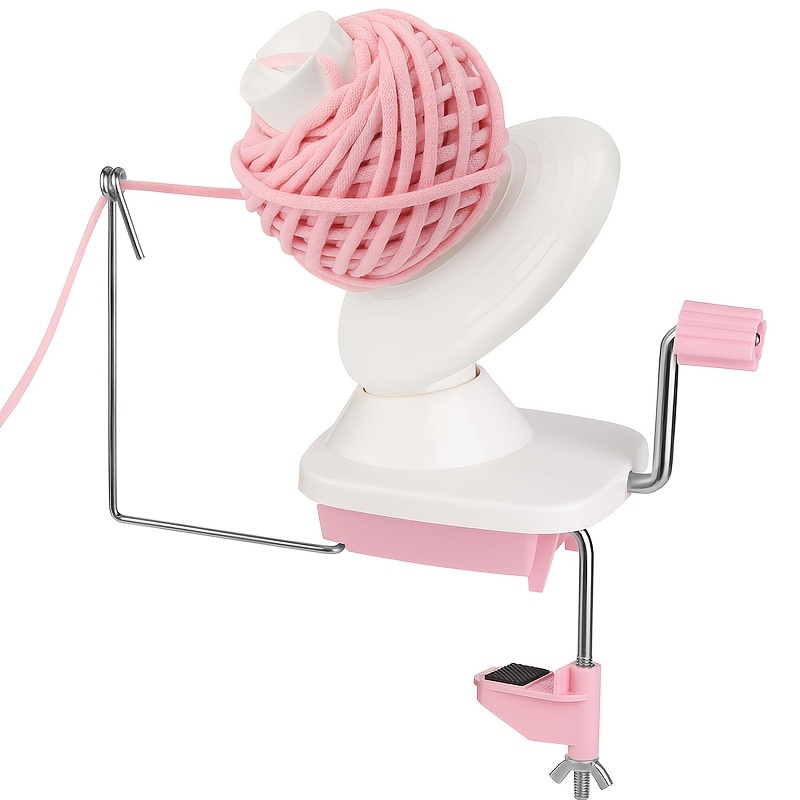 

Yarn , Hand Operated Yarn With Tabletop Clamp, Easy To Set Up And Use For Crocheting And Knitting Yarn Storage