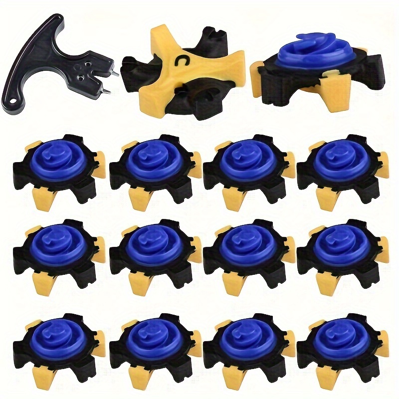 

30x Soft Golf Shoe Spikes Replacement Cleat Fast Twist Tri-lok For