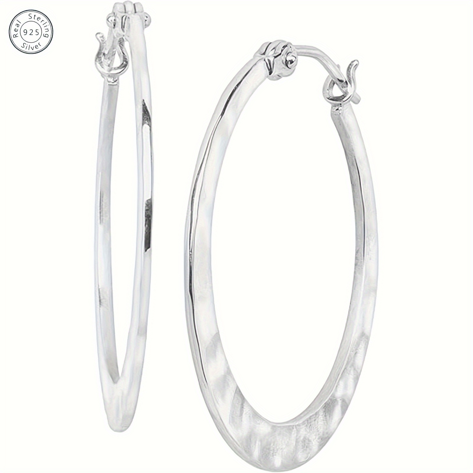 925   and irregular twisted earrings   fashionable and personalized style for women suitable for   gifts       daily matching gifts and exquisite gift boxes Product details 2