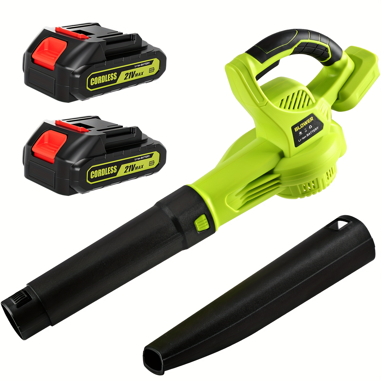 150mph cordless leaf blower w 2x21v batteries fast charger high speed yard cleaner for patio sidewalk driveway fathers day gifts for men dad husband valentines present for   women men lightweight outdoor power tool