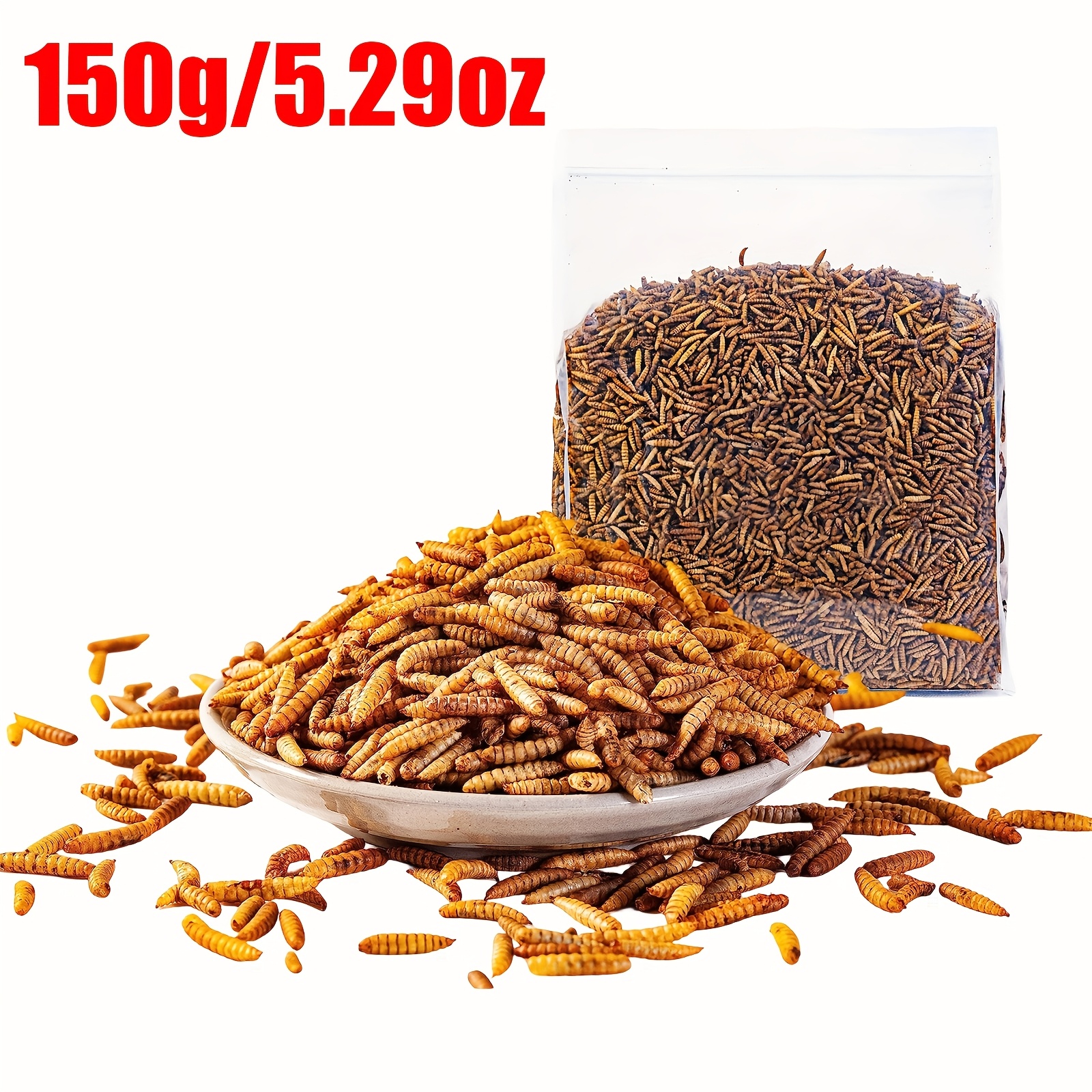 TEMU Fly /5.29oz - Non-gmo High , High- Reptile Food For Turtles, Amphibians & Small Pets (hedgehog, Hamster) Vs