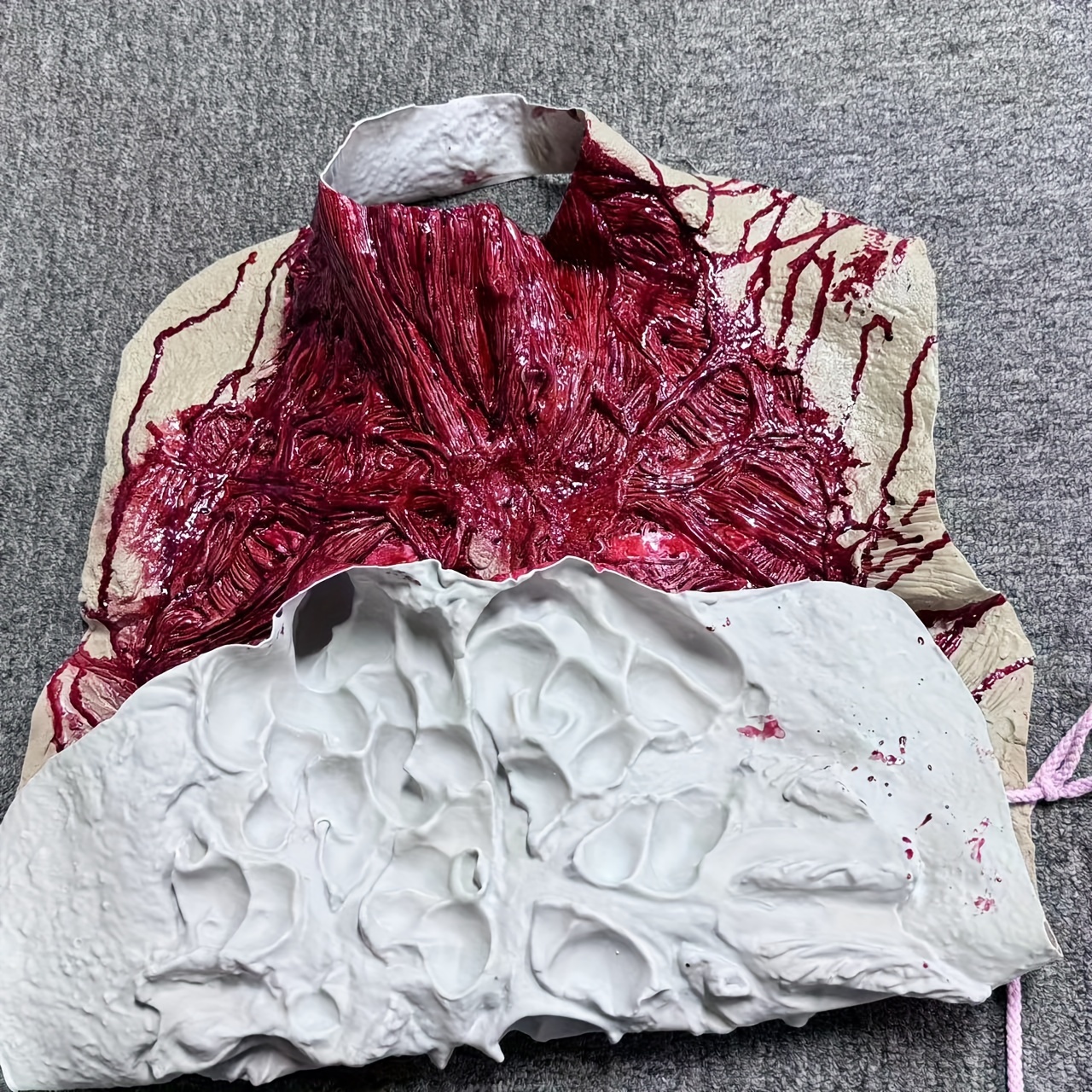 Chaussettes Sanglantes Tachées De Sang Pour Femmes, Chaussettes Au-dessus Du Genou, Costume De Fête D'Halloween, Bas Hauts, Collants Sanglantés De Zombie