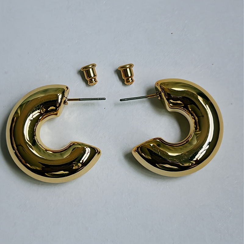 Easy Temperament C-type All-match Earrings