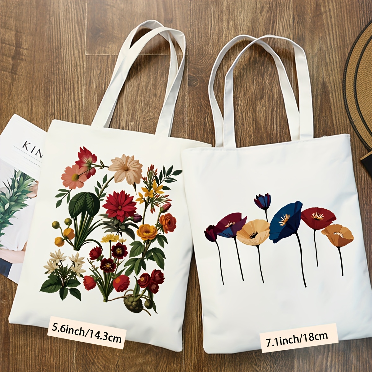 6 piezas de transferencia térmica floral rosa y   - transferencias de hierro dtf para camisetas, bolsos y decoraciones de tela, pegatinas de poliéster lavables y  s para ropa,   accesorios, decoración  , decoración  , ayj