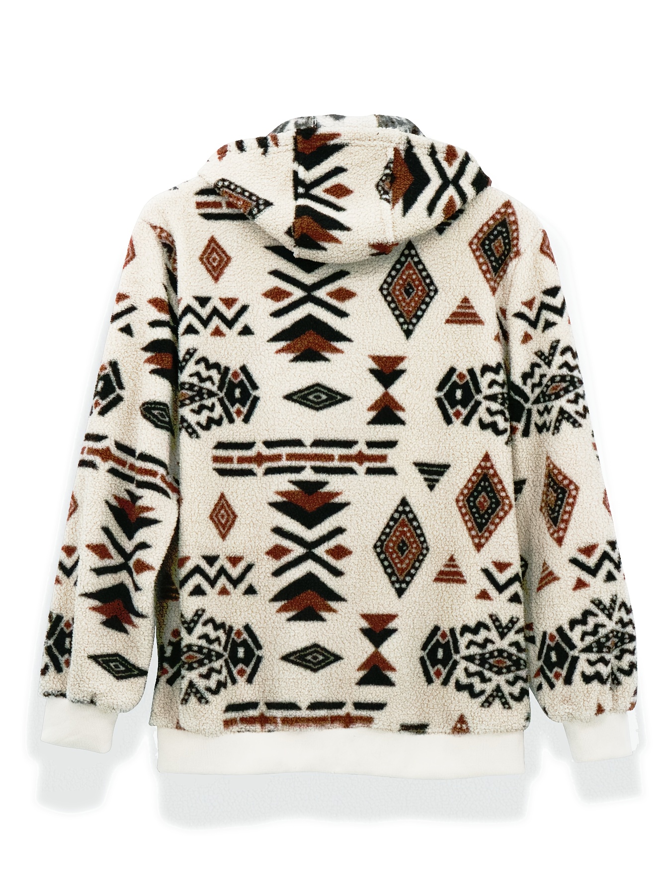men's women's aztec tribal jacket full zip Temu Italy