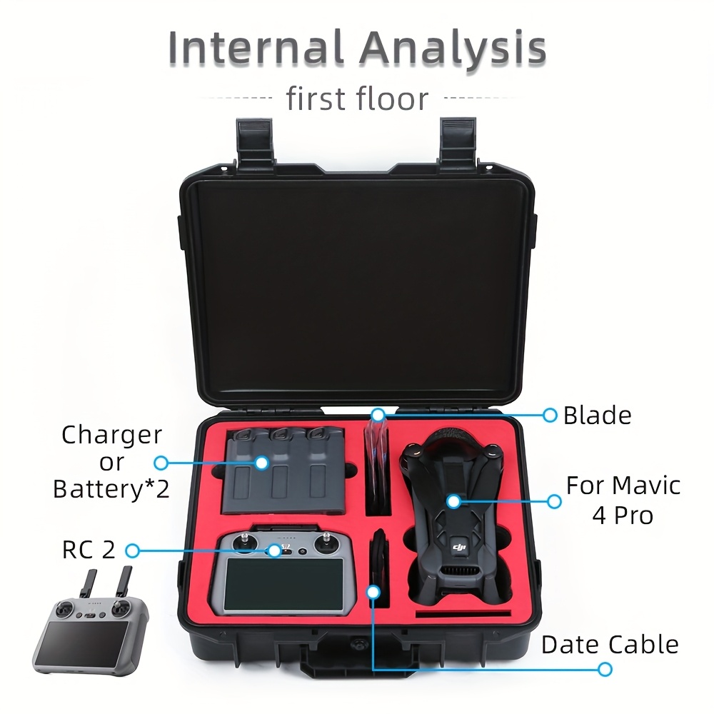 high   for dji   4   more combo creator combo rc 2 carrying case storage bag   accessories Product details 2