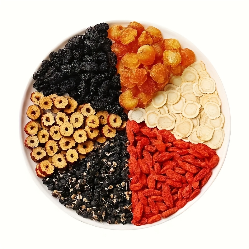 Image of Enjoy A Blend Of Ginseng, Mulberry, Goji, And Longan In This 100g Tea Package (5g X 20pcs) For A Healthy Complexion. Perfect For All Seasons