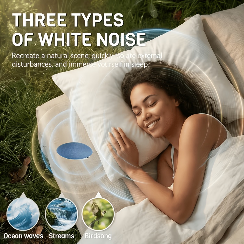 Smart Ultra-Thin Under-Pillow Sleep Speaker: Bass Bone Conduction Wireless Sleep Aid Device, Portable Speaker with White Noise, Stereo Surround Sound, Sleep Timer, USB Charging, a Must-Have for Music Lovers, And a Great Birthday Gift