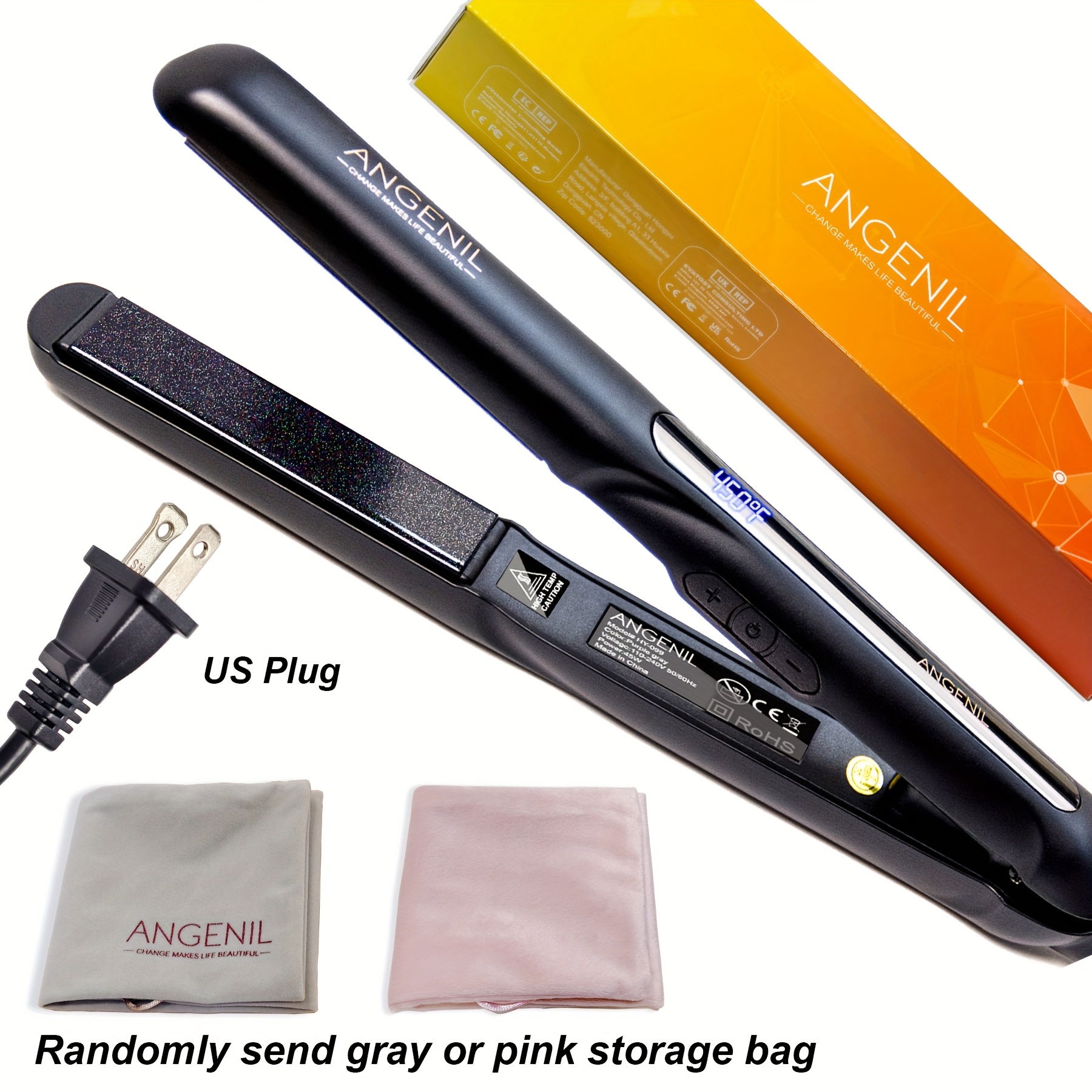 plancha profesional aceite argán plancha rizadora Temu