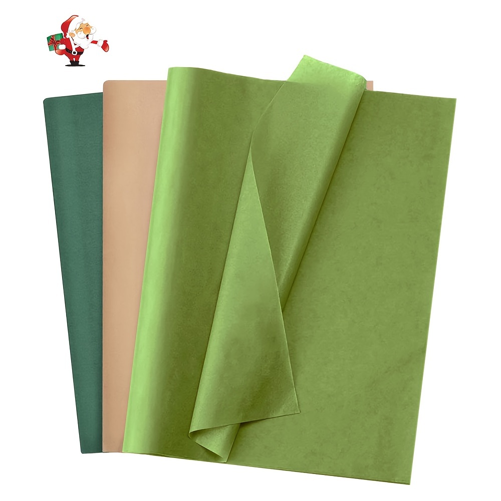 

Bulk Green Tissue Paper For Diy Crafts, Gift Wrapping, And Holidays - 14x20 Inches, Olive Green, Light Brown, And Options, Rainbow Theme, Includes Toilet Paper,