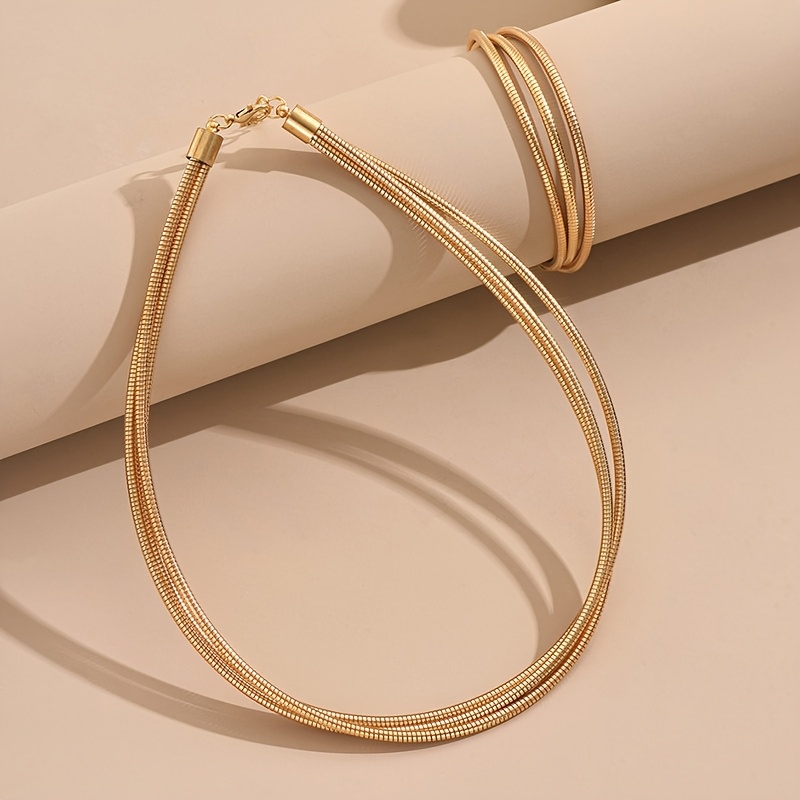 Layer Bracelet Necklace Set For Women